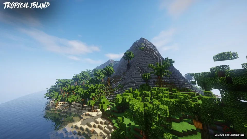 Tropical Island — Minecraft xarita, rasm 4