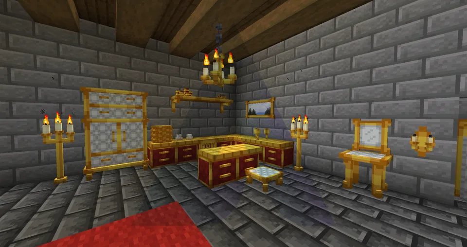 Fantasy's Furniture - Royal — Minecraft mod, rasm 2
