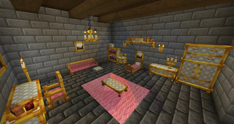Fantasy's Furniture - Royal — Minecraft mod, rasm 3