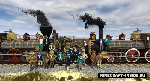 The Wedding of the Rails — Minecraft xarita, rasm 1