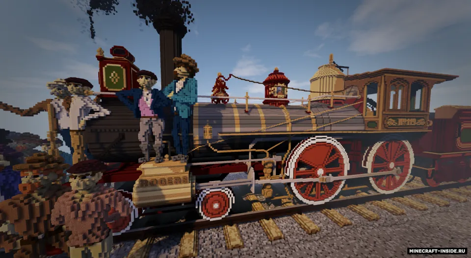 The Wedding of the Rails — Minecraft xarita, rasm 5