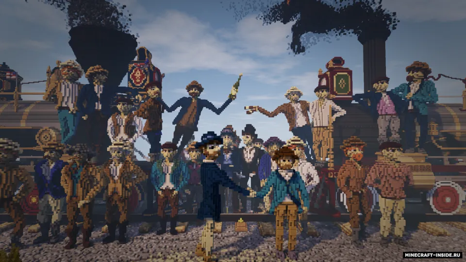 The Wedding of the Rails — Minecraft xarita, rasm 8