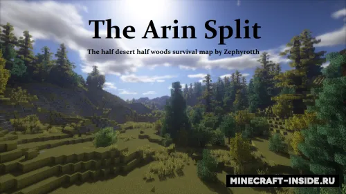 Arin Split — Minecraft xarita, rasm 1