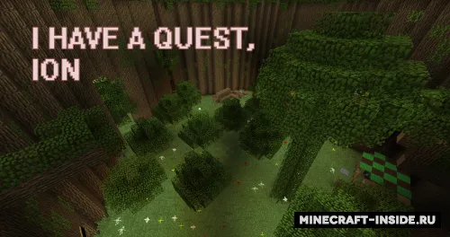 I Have A Quest, Ion — Minecraft xarita, rasm 1