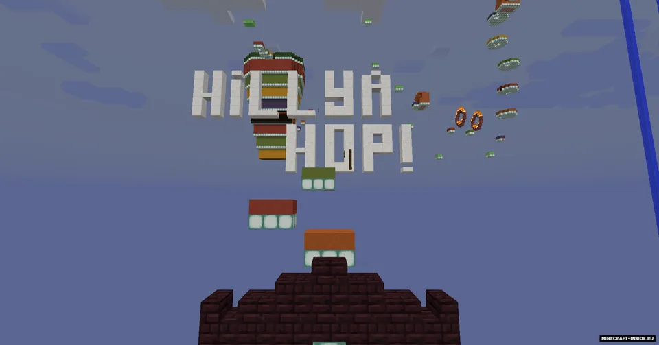 Hillya Hop — Minecraft xarita, rasm 6