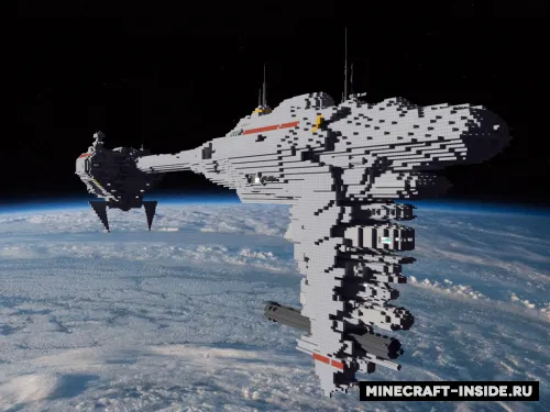 Nebulon-B Escort Frigate — Minecraft xarita, rasm 1