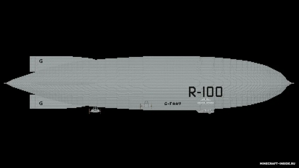 Airship R-100 — Minecraft xarita, rasm 7