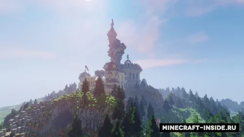 Misty Castle — Minecraft xarita, rasm 1