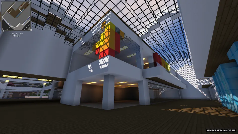 Lapis Mall — Minecraft xarita, rasm 3