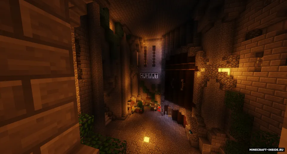 Castle on the montain — Minecraft xarita, rasm 2