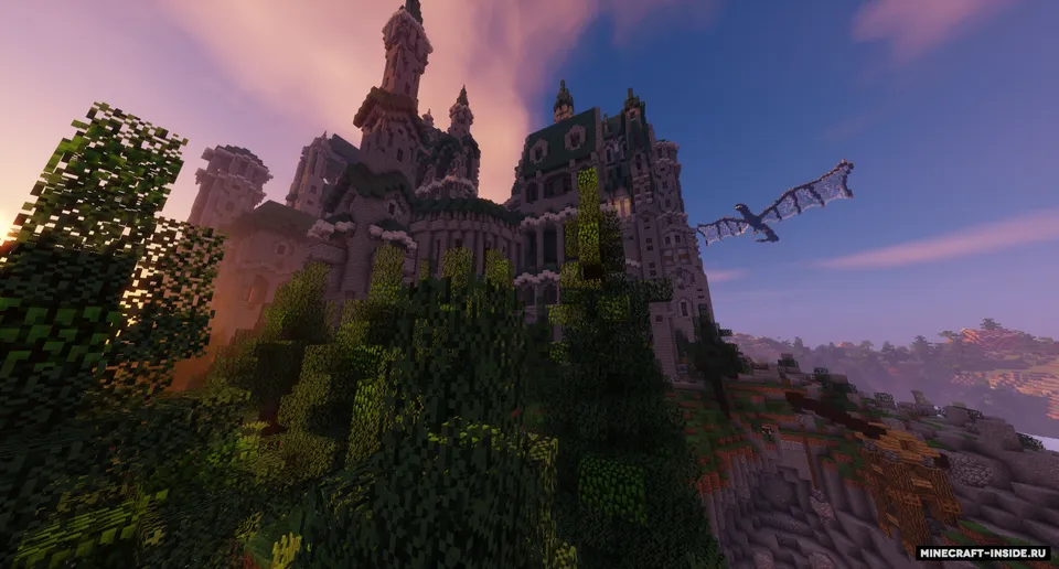 Castle on the montain — Minecraft xarita, rasm 6