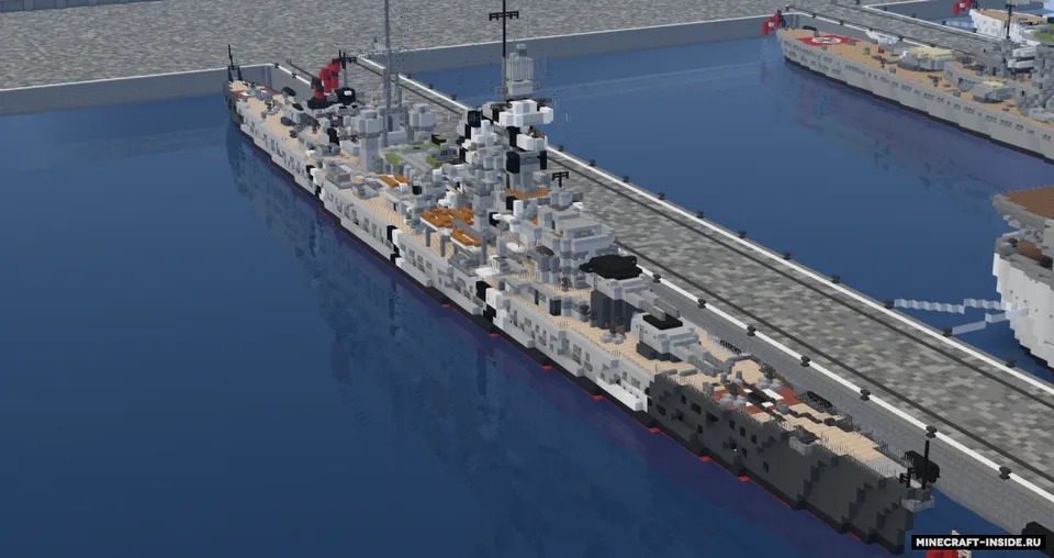 DKM Prinz Eugen — Minecraft xarita, rasm 2