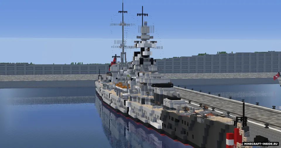 DKM Prinz Eugen — Minecraft xarita, rasm 4