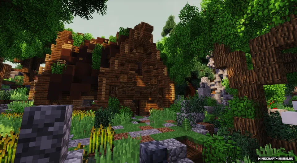 Mystwood Village — Minecraft xarita, rasm 3