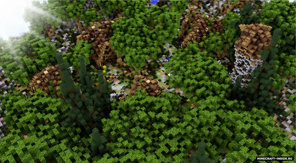 Mystwood Village — Minecraft xarita, rasm 4