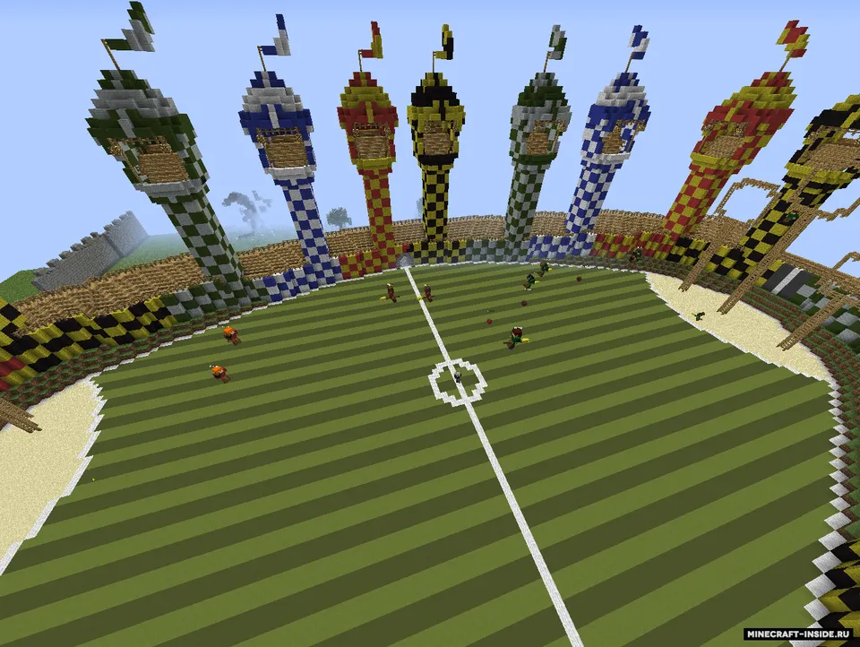 Qiudditch — Minecraft xarita, rasm 3
