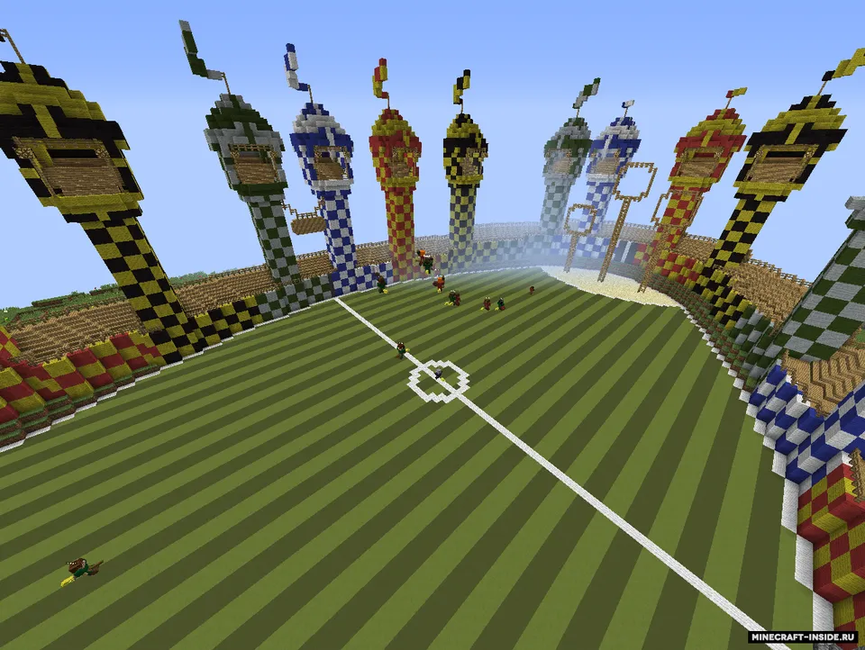 Qiudditch — Minecraft xarita, rasm 4