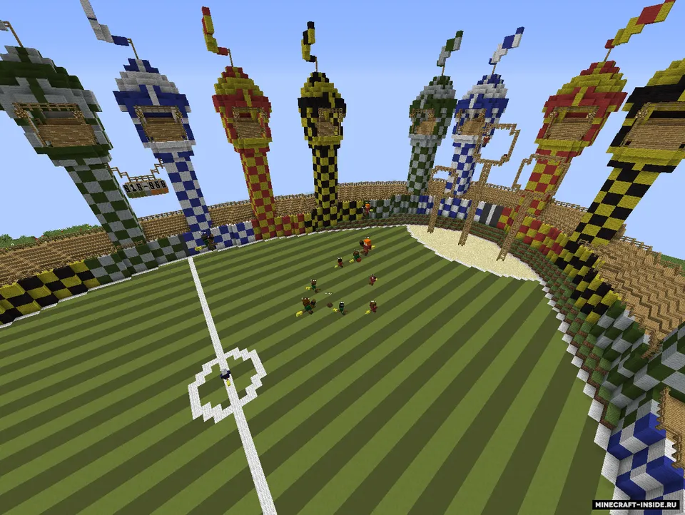Qiudditch — Minecraft xarita, rasm 5