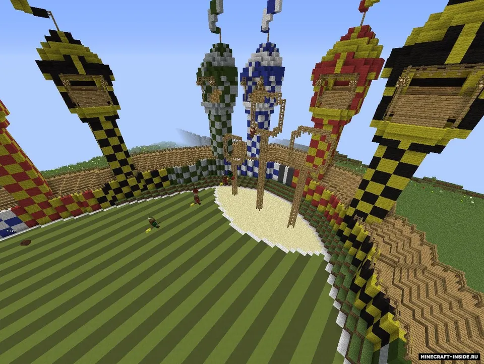 Qiudditch — Minecraft xarita, rasm 6