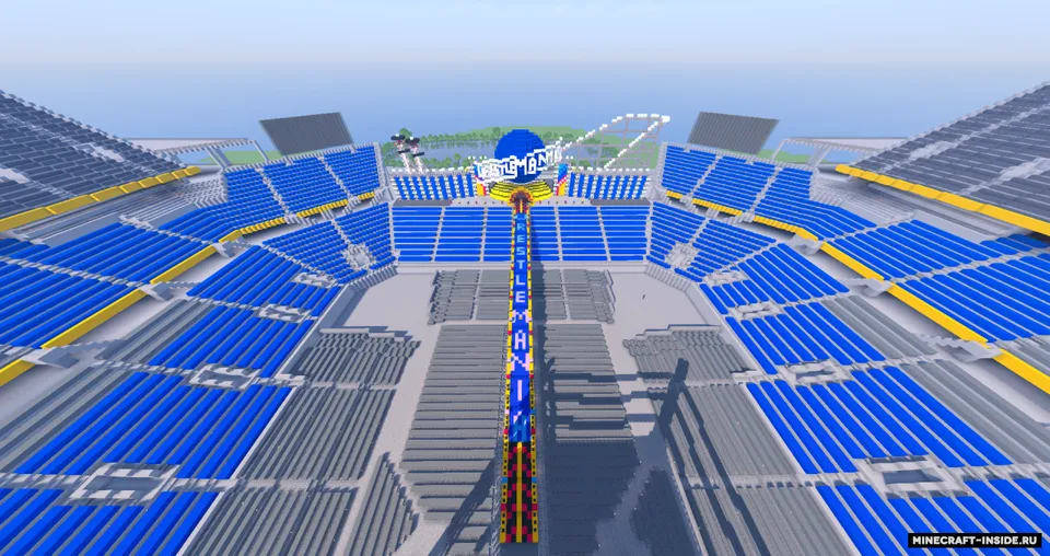 WrestleMania 33 Stage — Minecraft xarita, rasm 2
