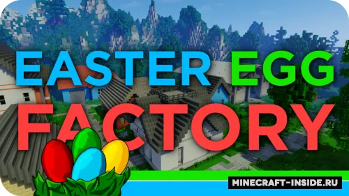 Easter Egg Factory — Minecraft xarita, rasm 1