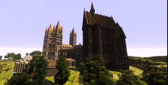 Hogwarts Third Year — Minecraft xarita, rasm 2