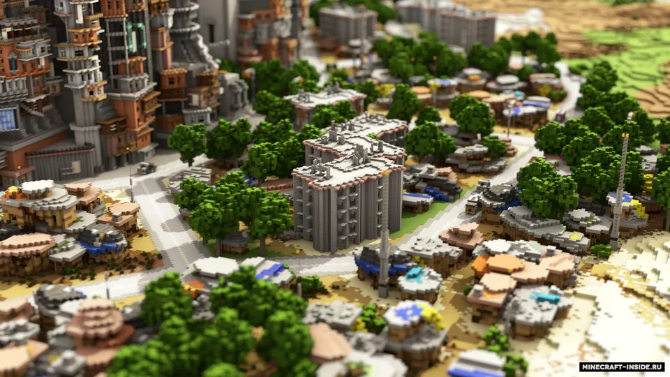 Corte Madera — Minecraft xarita, rasm 2