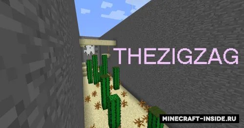 The Zigzag — Minecraft xarita, rasm 1