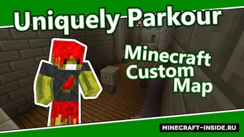 Uniquely Parkour 2 — Minecraft xarita, rasm 1