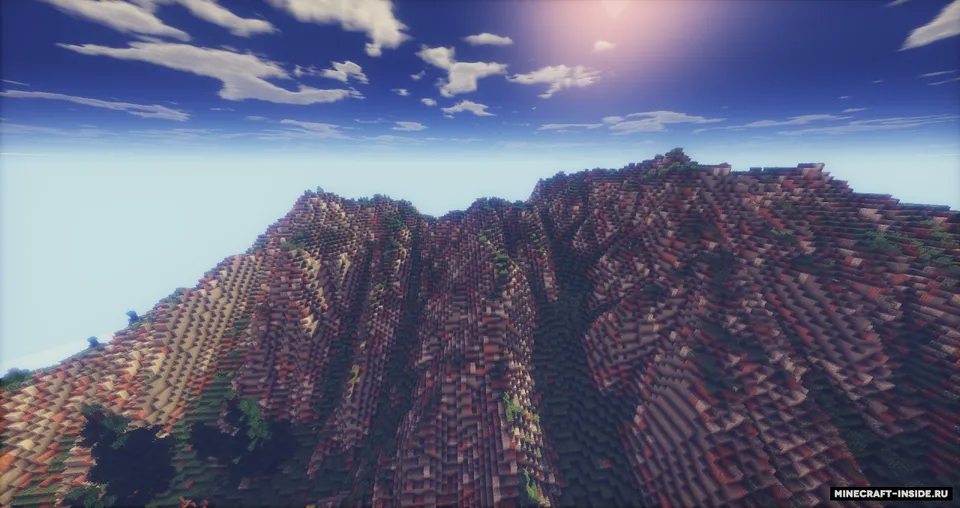 Default Hyper Realistic Terrain — Minecraft xarita, rasm 2
