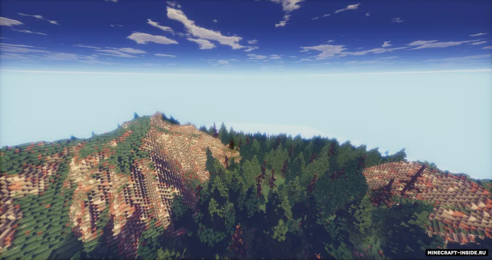 Default Hyper Realistic Terrain — Minecraft xarita, rasm 3