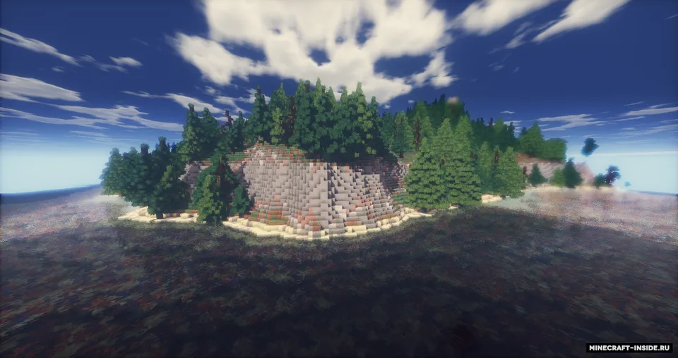 Default Hyper Realistic Terrain — Minecraft xarita, rasm 4