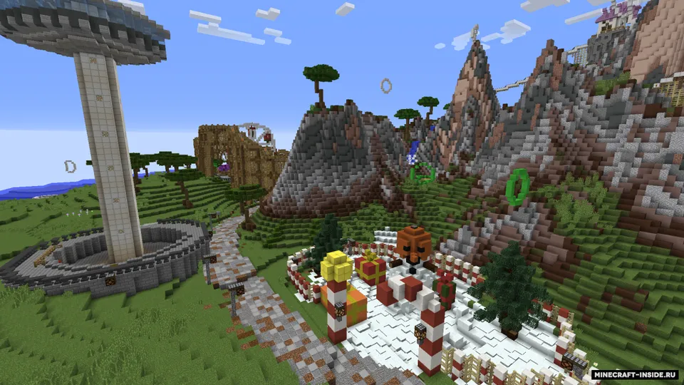 Wahoo Theme Park — Minecraft xarita, rasm 6