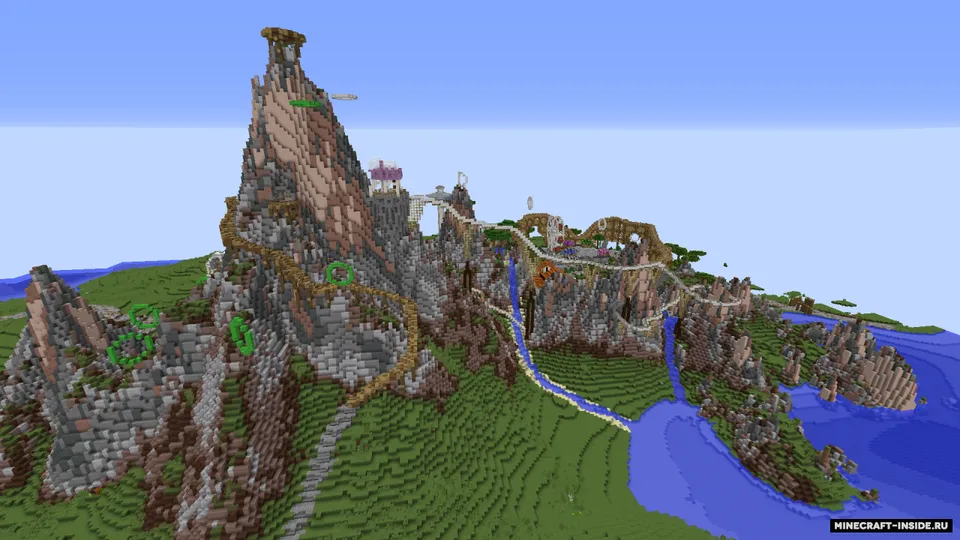 Wahoo Theme Park — Minecraft xarita, rasm 7