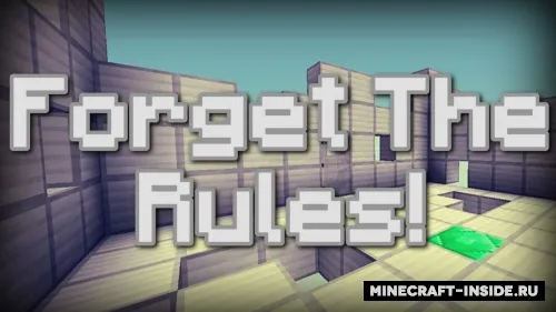 Forget The Rules — Minecraft xarita, rasm 1