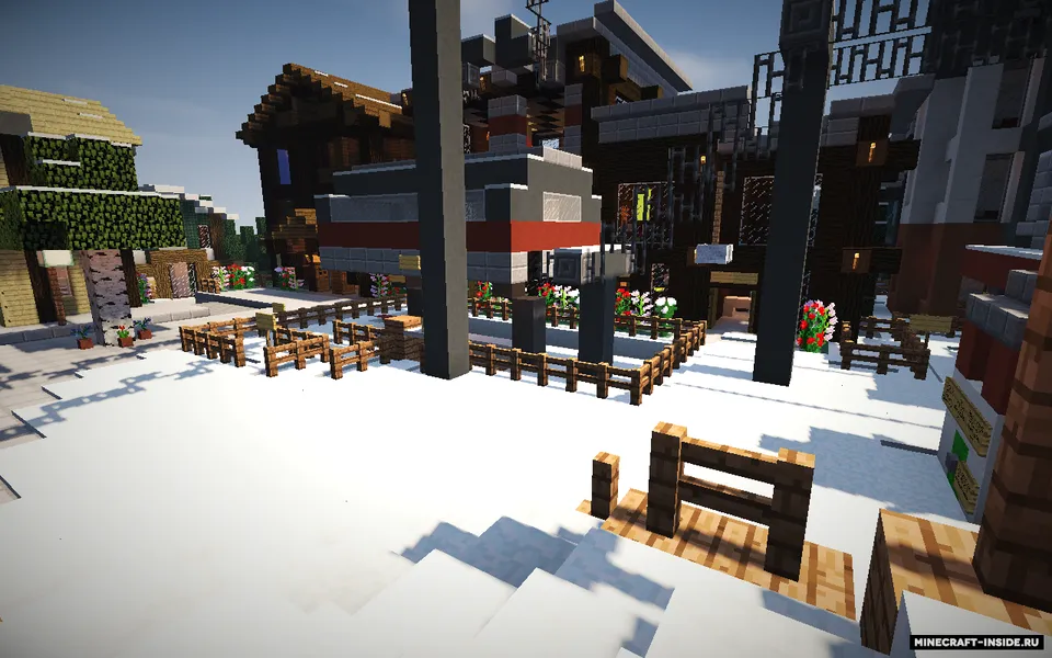 Working Ski Resort — Minecraft xarita, rasm 5