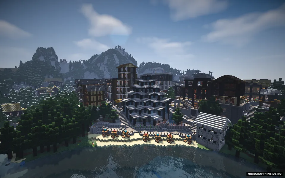 Working Ski Resort — Minecraft xarita, rasm 8