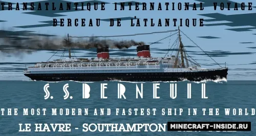 SS Berneuil — Minecraft xarita, rasm 1