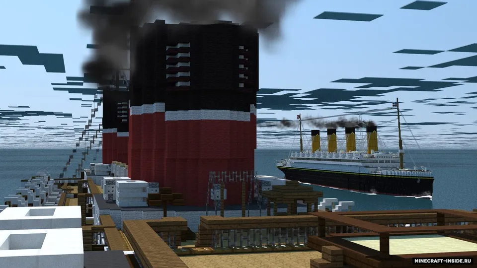 SS Berneuil — Minecraft xarita, rasm 2