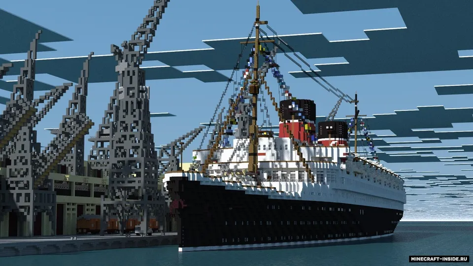SS Berneuil — Minecraft xarita, rasm 4