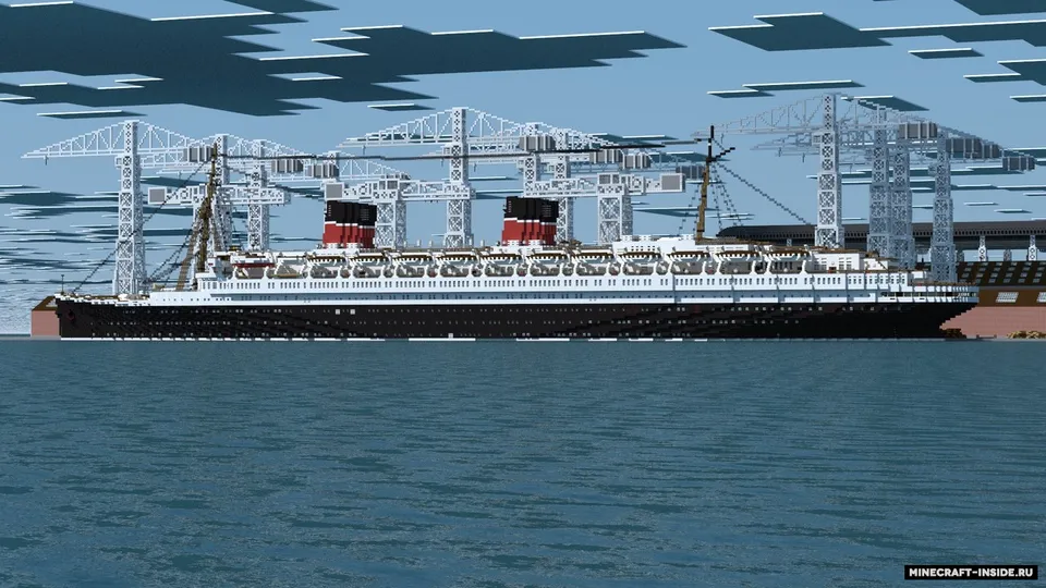 SS Berneuil — Minecraft xarita, rasm 5