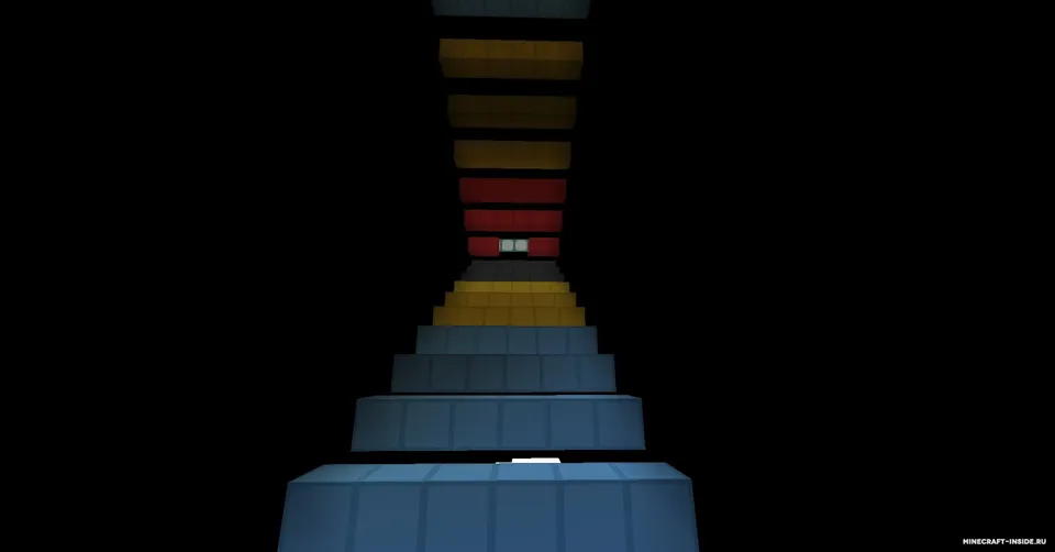 The Deep Dark Parkour Space — Minecraft xarita, rasm 2