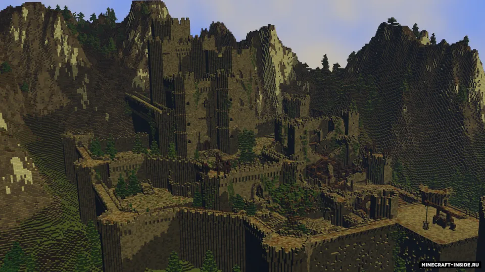 Kaer Morhen — Minecraft xarita, rasm 2