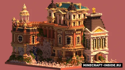 Whiterock Palace — Minecraft xarita, rasm 1