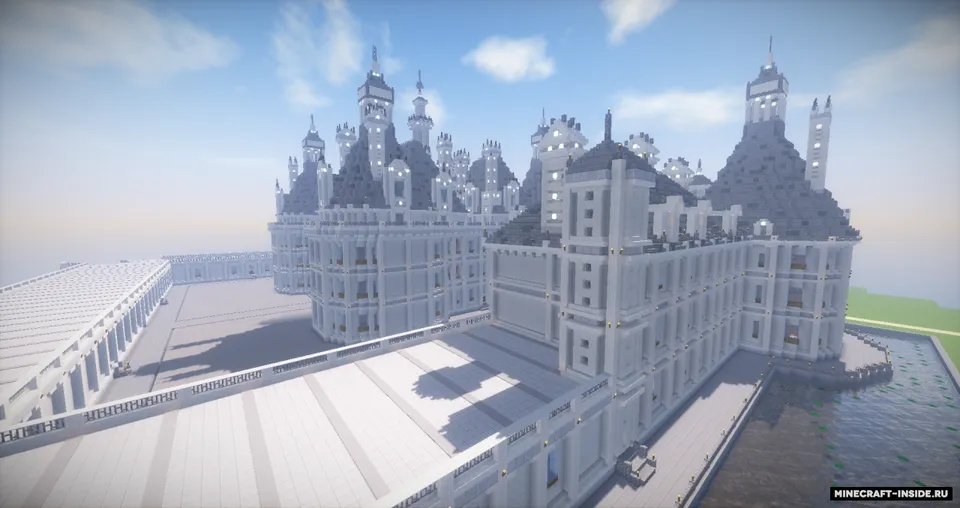 Castle of Chambord — Minecraft xarita, rasm 2