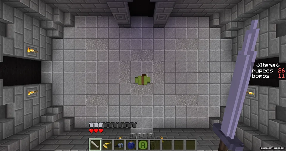 The Legend Of Zelda - Blocky World — Minecraft xarita, rasm 2