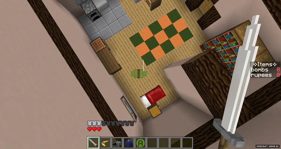 The Legend Of Zelda - Blocky World — Minecraft xarita, rasm 3