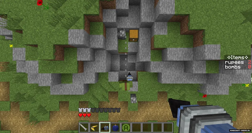 The Legend Of Zelda - Blocky World — Minecraft xarita, rasm 4