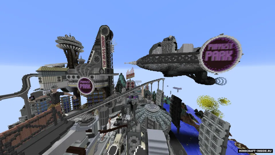 Playlist Park — Minecraft xarita, rasm 2