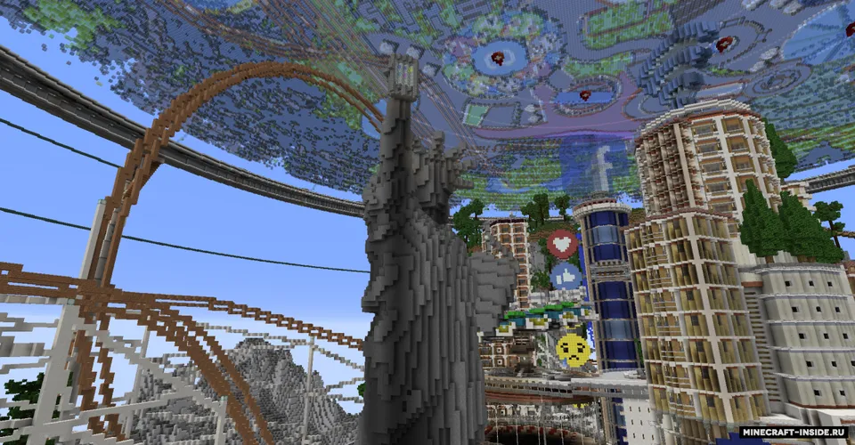 Free WiFi — Minecraft xarita, rasm 2